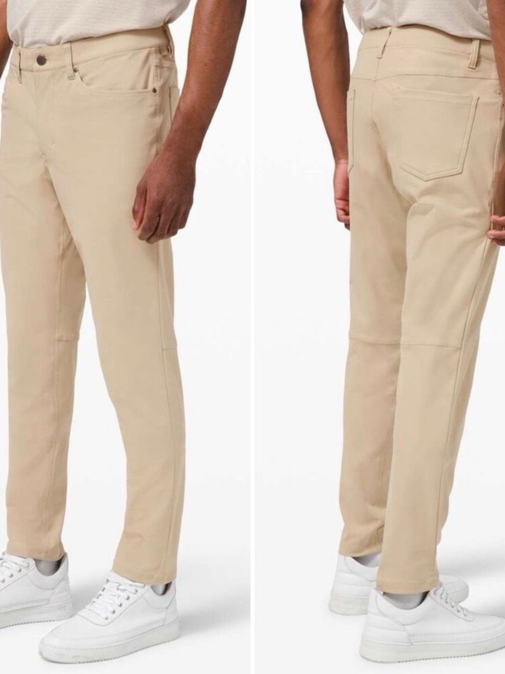 lululemon Men's Khaki Pants - Light Tan